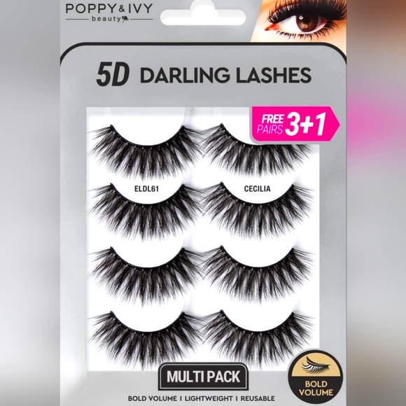 Poppy & Ivy's 5D Darling lashes - Picture 1 of 1